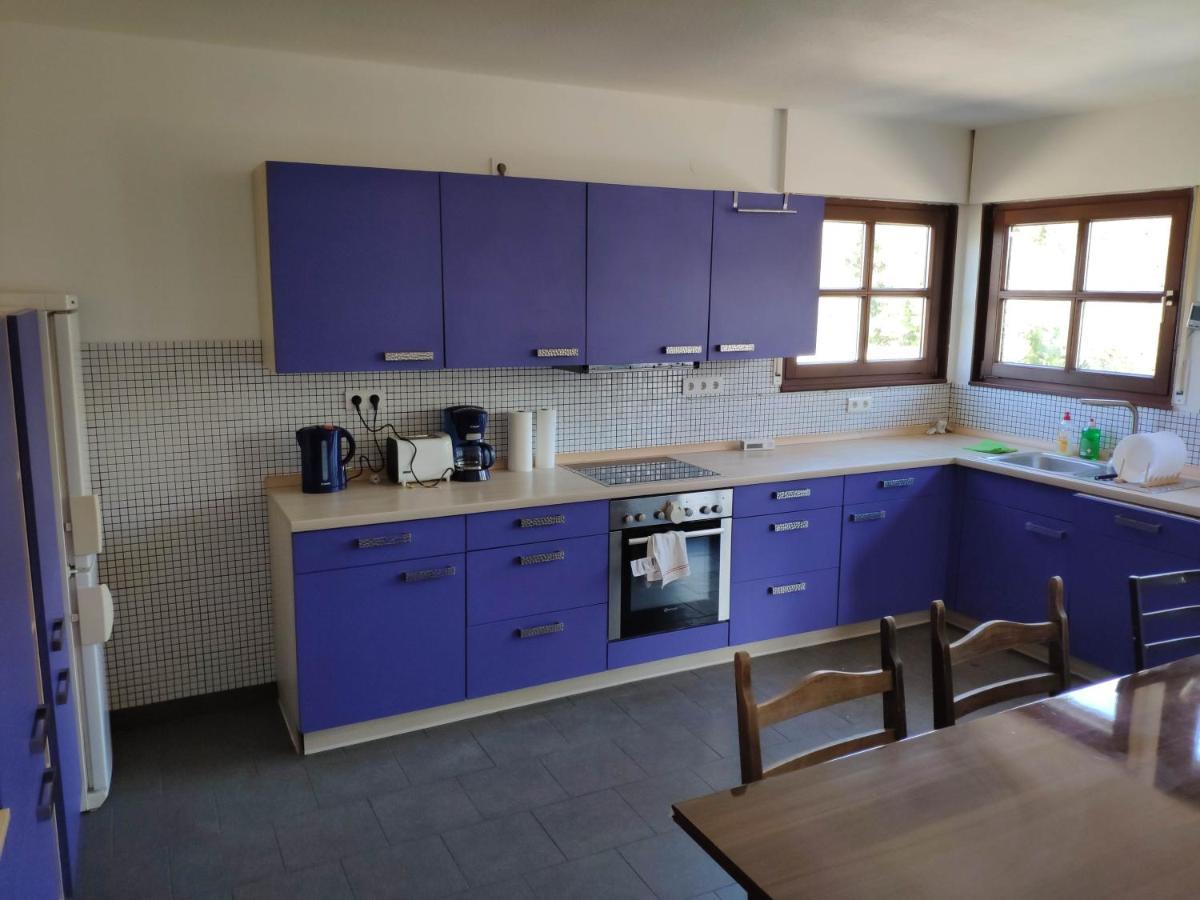 Ferienwohnung Mit 123Qm Fuer 8 Personen Mit Sehr Grossem Garten, Einfache Innen-Ausstattung ライプツィヒ エクステリア 写真