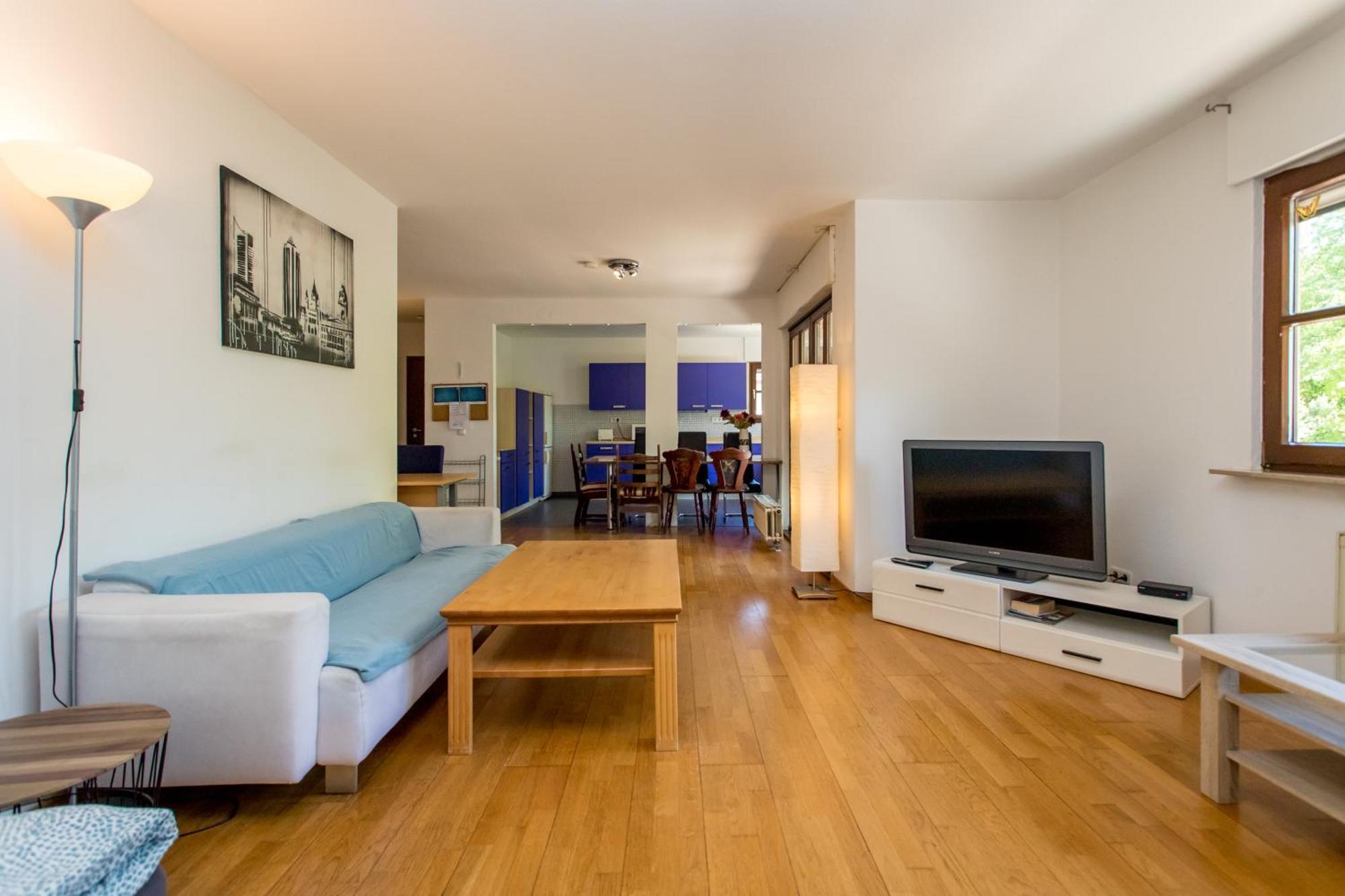 Ferienwohnung Mit 123Qm Fuer 8 Personen Mit Sehr Grossem Garten, Einfache Innen-Ausstattung ライプツィヒ エクステリア 写真